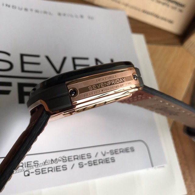 Sevenfriday自动机械男表 型号M2-2 七个星期五休闲高端男表 gjs2059